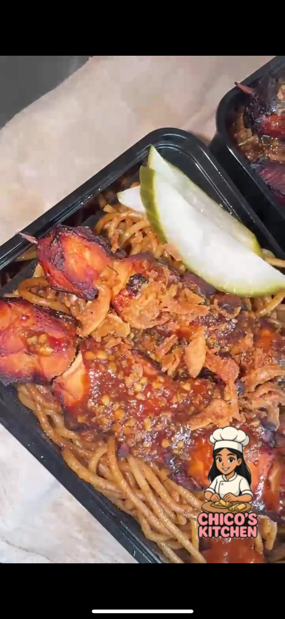 Nasi / Bami met Kip Satè